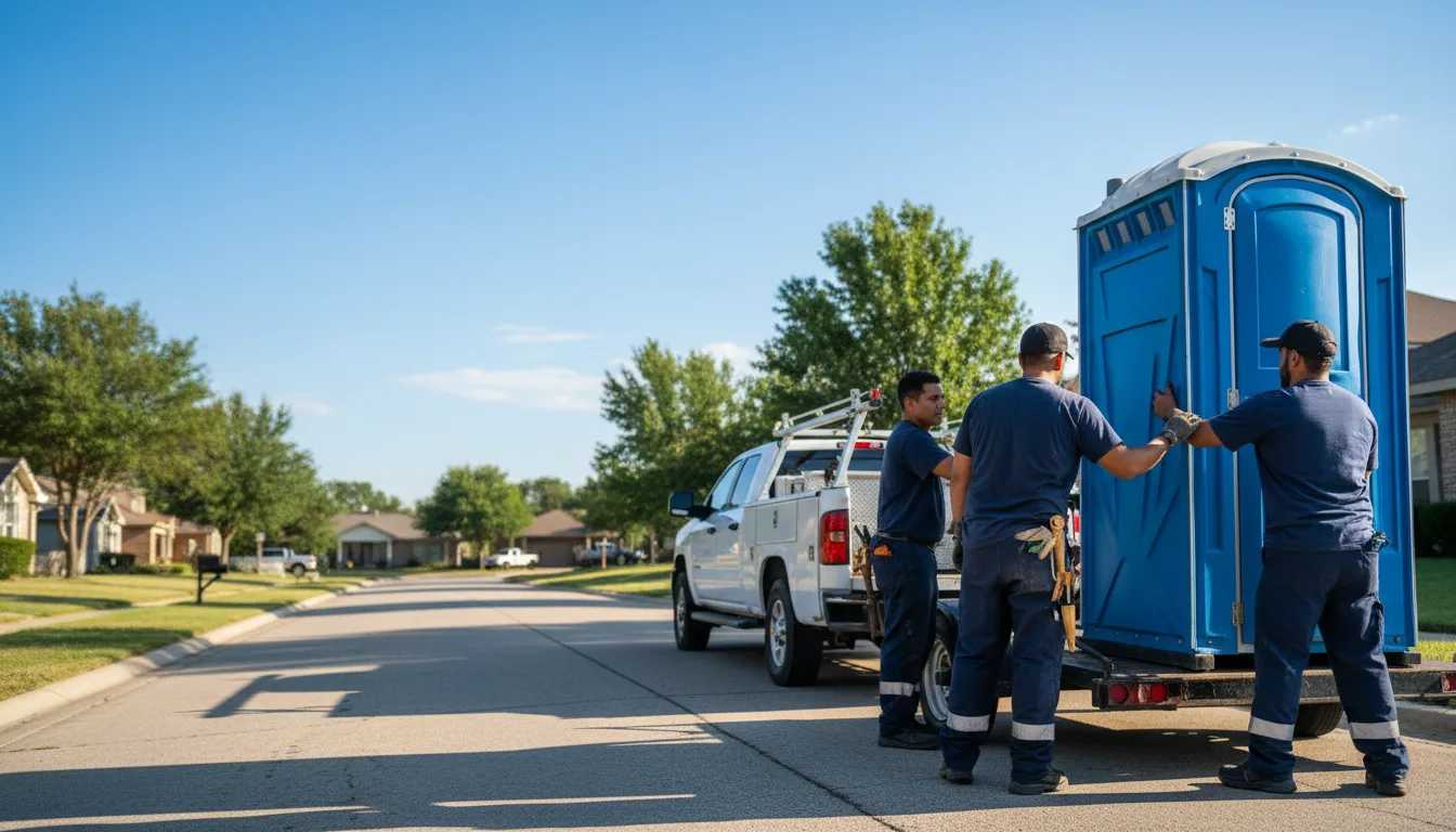 Portable Toilet Rental in Oglesby, TX near me